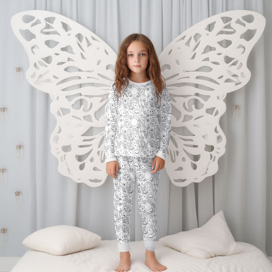 Color Your Dreams Pajamas - Butterfly Wings